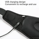 YR-05 Wireless Bluetooth Eye Mask Home Travel Office Lunch Break Burst Fatigue Music Sleep Eye Mask(Black)