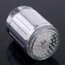2 PCS LED Faucet Color Changing Luminous Faucet, Specification: Temperature Control Three Colors