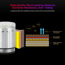 2 PCS LED Faucet Color Changing Luminous Faucet, Specification: Temperature Control Three Colors