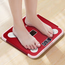 ISCRLE7 Smart Weight Scale Bluetooth Body Fat Measuring Instrument Battery Model(Bright Black)