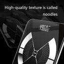 Home Weight Scale Accurate Healthy Body Fat Scale, Size: 26x26cm(Battery Version Black)