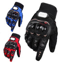 PRO-BIKER Motorcycle Full Finger Gloves Outdoor Cycling Locomotive Anti-Fall Gloves, Size: XL(Black)