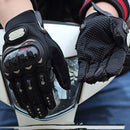 PRO-BIKER Motorcycle Full Finger Gloves Outdoor Cycling Locomotive Anti-Fall Gloves, Size: XL(Black)