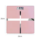 QQ-001 Weight Scale Home Health Human Body Electronic Scale Charging Model (Rose Gold)