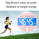 QQ-001 Weight Scale Home Health Human Body Electronic Scale Battery Model (Gray)