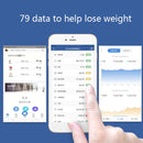 SONGYING SY06 Smart Body Fat Scale Home Body Weight Scale, Size: Battery Version(260x260mm)(Clouds White)