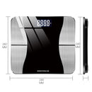 SONGYING SY06 Smart Body Fat Scale Home Body Weight Scale, Size: Charging Version(260x260mm)(Darkly Dark)