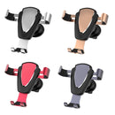 Multifunctional Mobile Phone Holder With Car Air Outlet Car Navigation Support Frame(Space Silver)