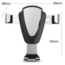 Multifunctional Mobile Phone Holder With Car Air Outlet Car Navigation Support Frame(Tyrant Gold)