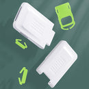 5 PCS JC367 Right Angle Flat Two-Purpose Drawer Lock Baby Safety Protection Refrigerator Lock(Cool Gray)
