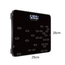TZ01 Household Weight Scale Health Electronic Scale Battery Style(Night Black)
