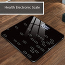 TZ01 Household Weight Scale Health Electronic Scale Battery Style(Night Black)