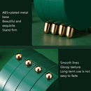 Jewelry Storage Box Earrings Necklace Bracelet Jewelry Box Household Multi-Function Fold Portable Jewelry Display Stand(Green)