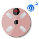 Home Bluetooth Weight Scale Smart Body Fat Scale USB + Light Energy(Rose Gold)