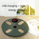 Home Bluetooth Weight Scale Smart Body Fat Scale USB + Light Energy(Rose Gold)