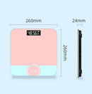 Mini Electronic Scale Home Weighing Scale Charging Stlye(Pink Sun)