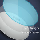 LCD Display Electronic Scale Household Weighing Health Scale Charging Model(White)