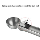 4 PCS Stainless Steel Ice Cream Spoon Dessert Spoon Ice Cream Scooper