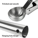 4 PCS Stainless Steel Ice Cream Spoon Dessert Spoon Ice Cream Scooper
