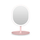 2 PCS 201 Smart Eye Protection Makeup Mirror With Light, Colour: Charging Monochrome Type(Pink)