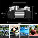 YR-106 12V Car Inflatable Pump Home Tire Portable Air Pump(Double Cylinder)