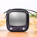 10 PCS Children Holiday Gift Practical Coin Purse Retro Electrical Toy Bag 7cm x 7cm x 3cm(TV)