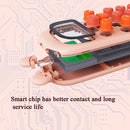 USB Universal Air Conditioner Remote Control Smart Wireless Infrared Controller(Teenage Pink)