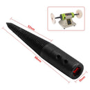 2 Sets Taiwanese Grinding Machine Grinding Wheel Accessories Grinding Wheel Connecting Rod Polishing Wheel Shaft Tip(Left + Right)