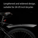 NC001 Bicycle Fender Mountain Bike Widening Blasting Board(Black)