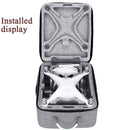 For DJI Phantom 4 Pro Backpack Drone Storage Bag Handbag(Gray)