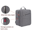 For DJI Phantom 4 Pro Backpack Drone Storage Bag Handbag(Black)