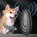 740R Ultrasonic Dried Dog Handheld Scared Dog Anti-Dog Bite Trainer(Black)
