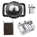 SHOOT TGP548 Dome Port Underwater Diving Camera Lens Transparent Cover Housing Case For GoPro HERO8 Black