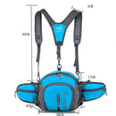 Tanluhu TLH322 Multi-Function Outdoor Waist Bag Hiking Riding Kettle Bag Travel SLR Camera Bag(Sky Blue)