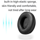 2 PCS Headset Sponge Case For Razer BlackShark V2/V2X/V2SE, Colour: Ellipse(Black)