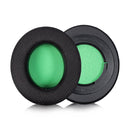 2 PCS Headset Sponge Case For Razer BlackShark V2/V2X/V2SE, Colour: Ellipse(Black Net Green Bottom)