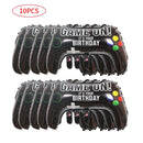10 PCS Game Console Shape Aluminum Foil Balloon Game Party Venue Decoration Game Handle Balloon, Size: 64x40cm