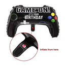 10 PCS Game Console Shape Aluminum Foil Balloon Game Party Venue Decoration Game Handle Balloon, Size: 64x40cm