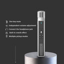 M8 Computer Game Conference Video K Song Desktop USB Microphone Recording Microphone Live Condenser Zinc Alloy Microphone Set, Specification: Cantilever Bracket Set
