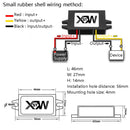 XWST DC 12/24V To 5V Converter Step-Down Vehicle Power Module, Specification: 12V To 5V 1A Small Rubber Shell