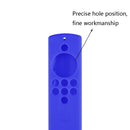 2 PCS Y19 Remote Control Silicone Protective Cover for Alexa Voice Remote Lite / Fire TV Stick Lite(Blue)