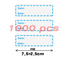 3 Rolls Food Refrigerated Storage Safety Date Marking Label Tearable Sticker 1000PCS/Roll