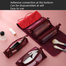 4 In 1 Multi-Function Cosmetics Storage Bag Removable Large Capacity Travel Convenient Cosmetic Bag Wash Bag, Colour: Upgrade Brown