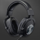 1 Pairs Suitable for Logitech GPROX Headphone Sponge Protective Case(Black Flannel)