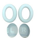 2 PCS Headest Sponge Cover Earmuffs with Cushion For BOSE NC700(White)