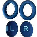 2 PCS Headest Sponge Cover Earmuffs with Cushion For BOSE NC700(Dark Blue )