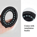 2 PCS Headest Sponge Cover Earmuffs with Cushion For BOSE NC700(Black)