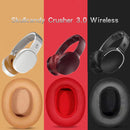 1 Pairs Headphones Sponge Cover For Skullcandy Crusher 3.0 Wireless(Black)