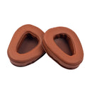 1 Pairs Headphone Sponge Leather Earmuffs For Skullcandy Aviator 2(Brown)