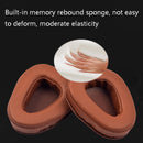 1 Pairs Headphone Sponge Leather Earmuffs For Skullcandy Aviator 2(Black)